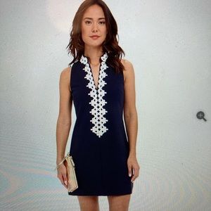 Lilly Pulitzer Callista High Collar Shift Dress